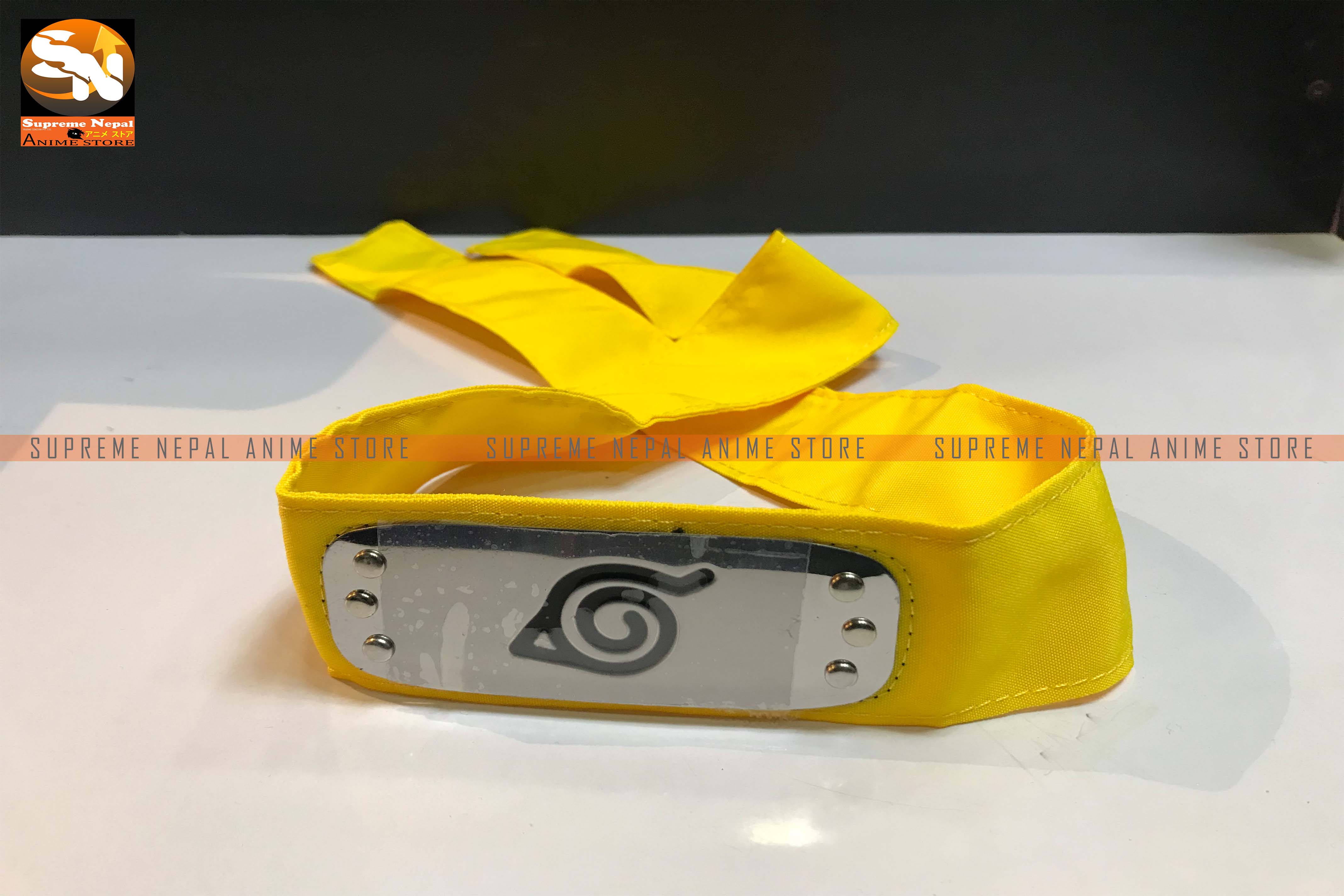 Naruto Konoha Headband (Yellow) Anime Store
