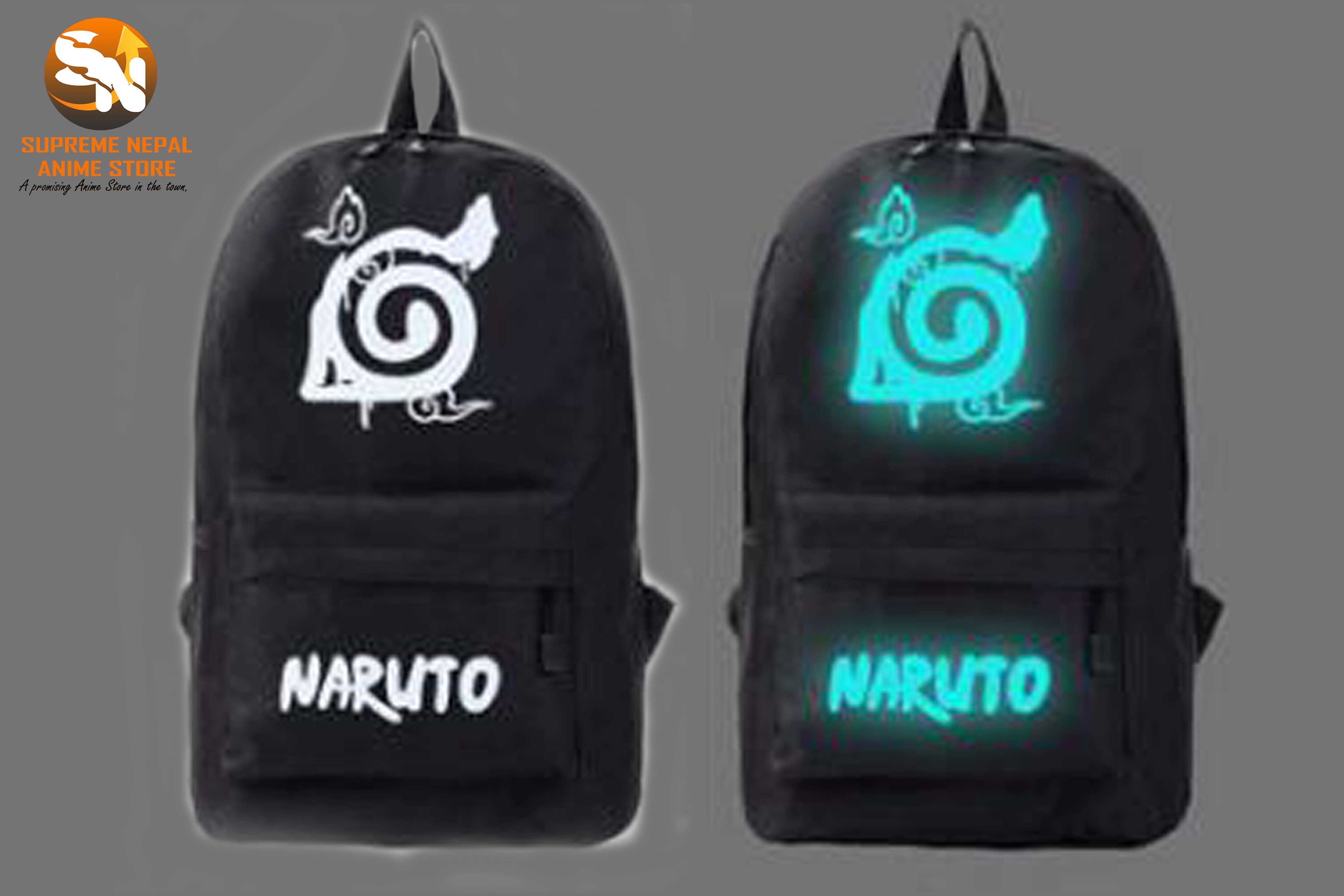 Naruto Night Glowing Backpack / Shoulder Bag Anime Store