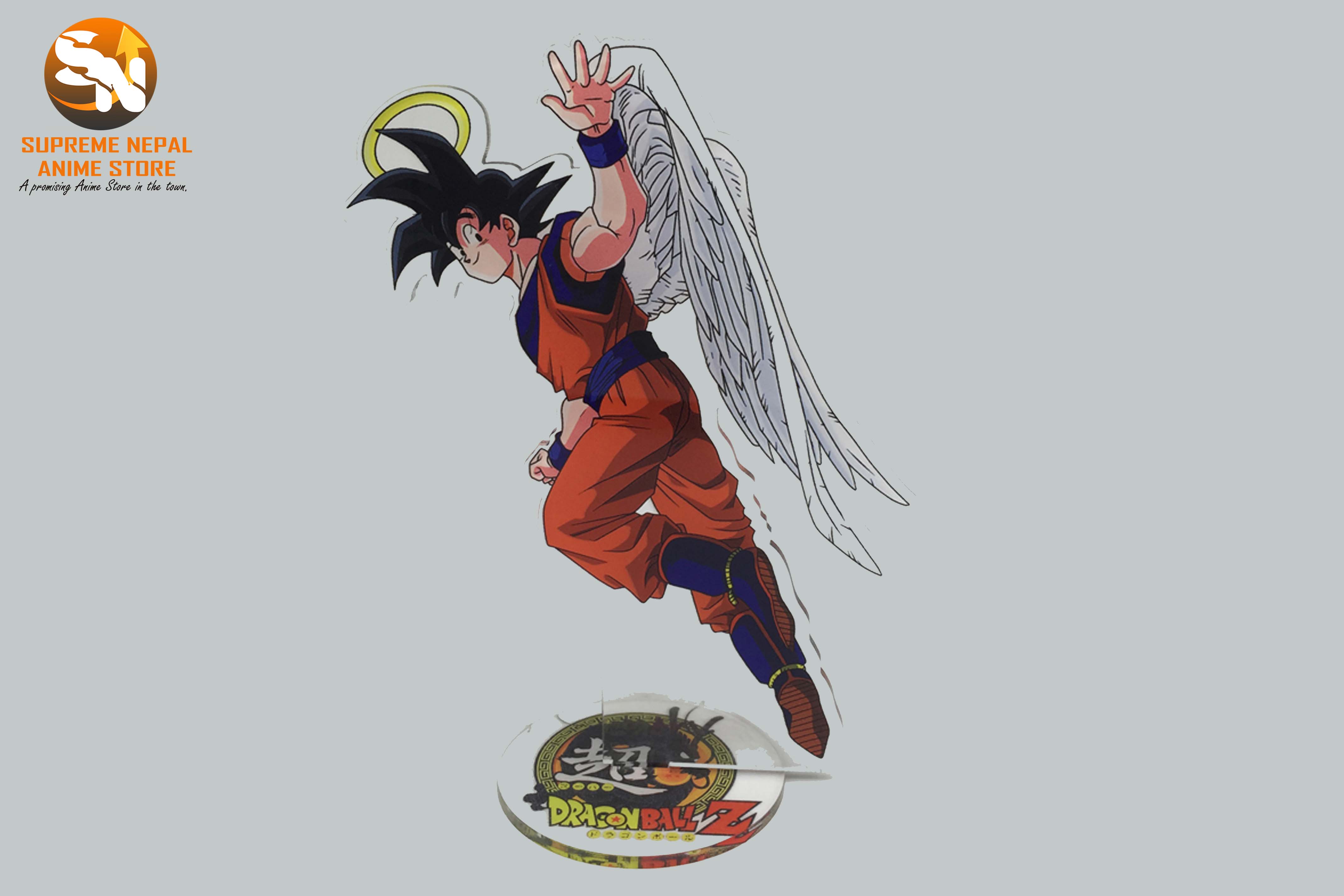 Dragon Ball Angel Goku Double Sided Acrylic Stand (15cm)